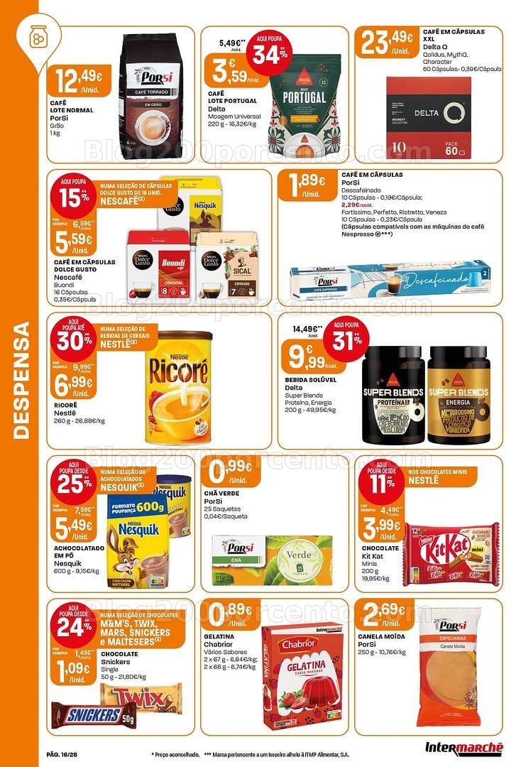 Antevisão Folheto INTERMARCHÉ Contact Promoções de 16 a 22 julho